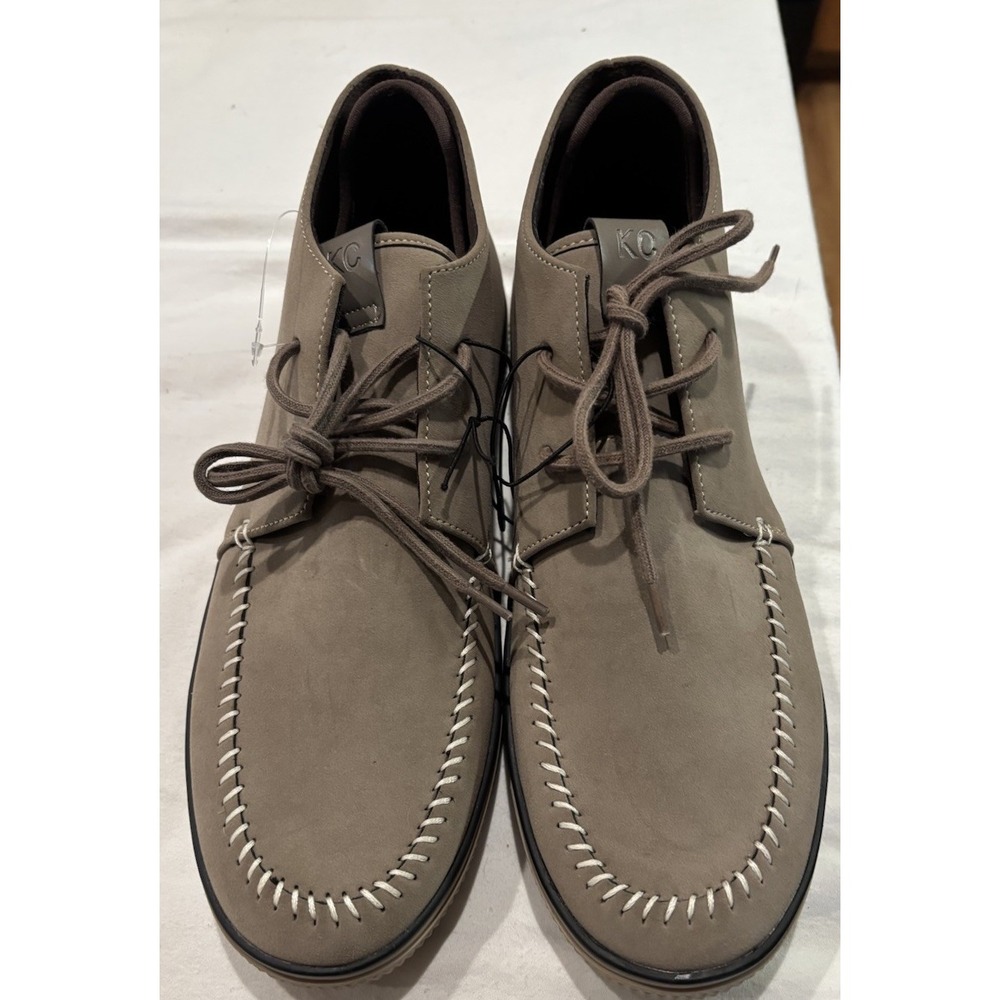 Kenneth Cole Shore Chukka Boots With Faux Suede Contrasting Stitching Size 12